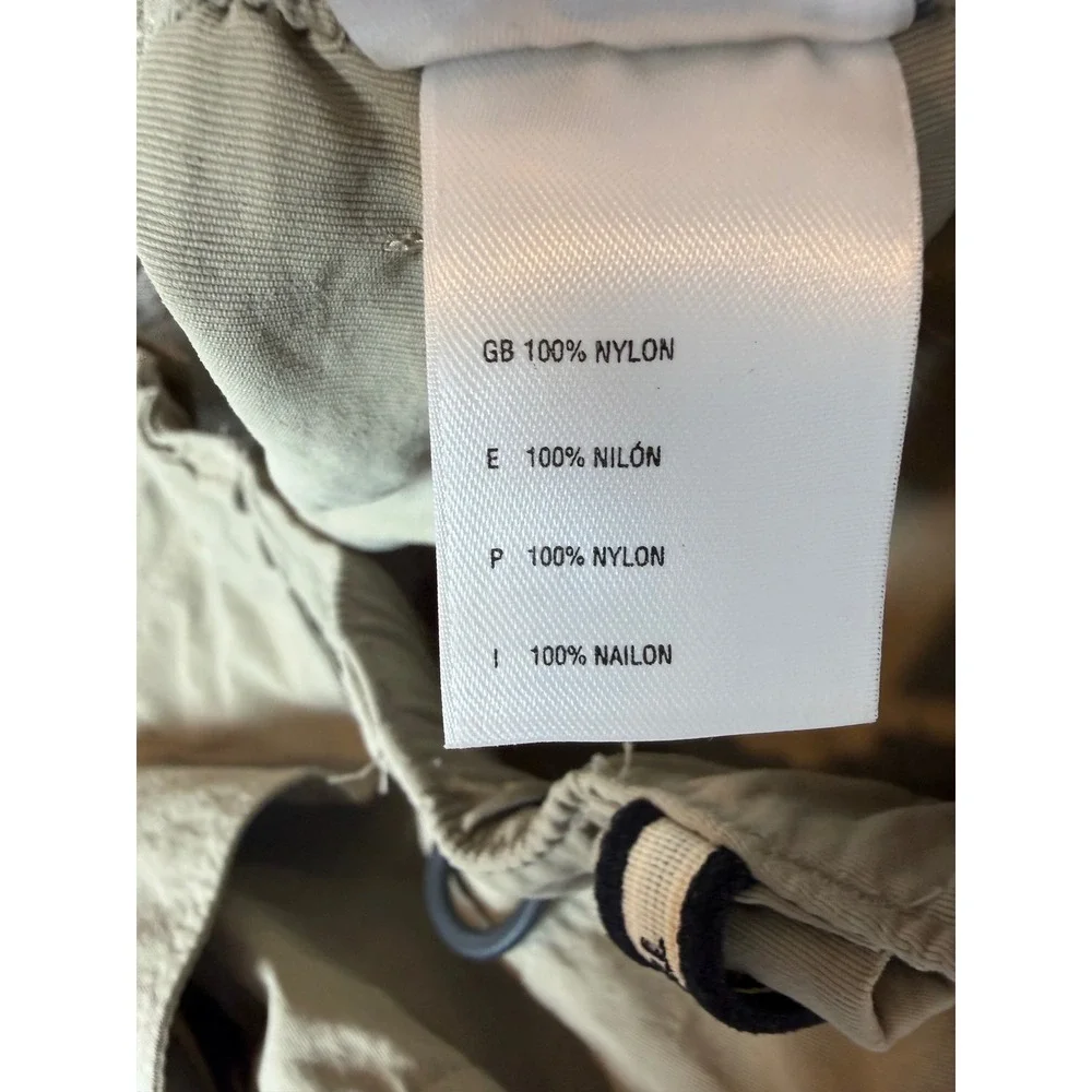 The North Face Mens L Khaki Convertible Cargo Hiking Pants Zip Off Tan Nylon